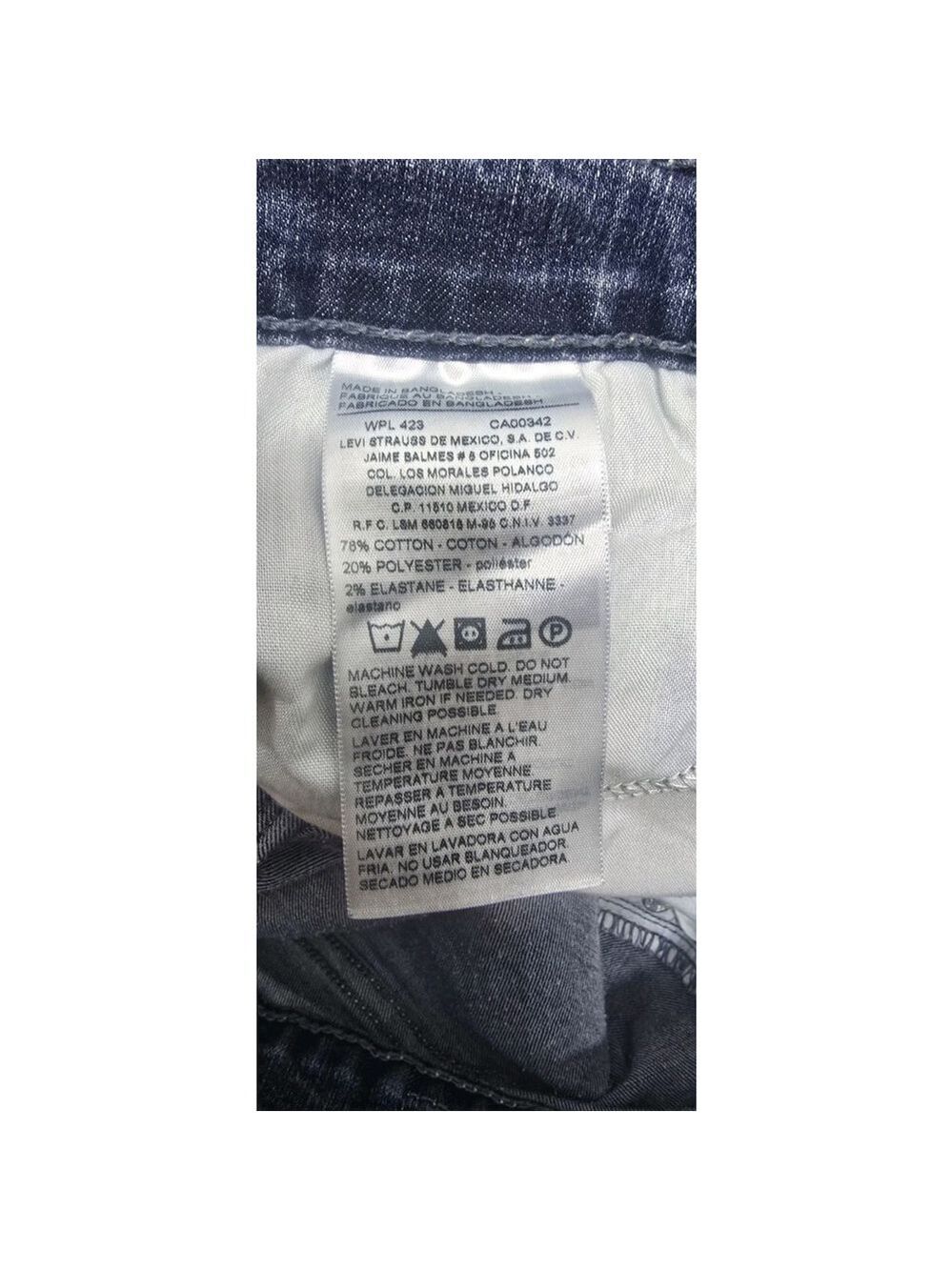 Women's Denizene Levi's Size 10 Medium Skinny - Picture 9 of 14